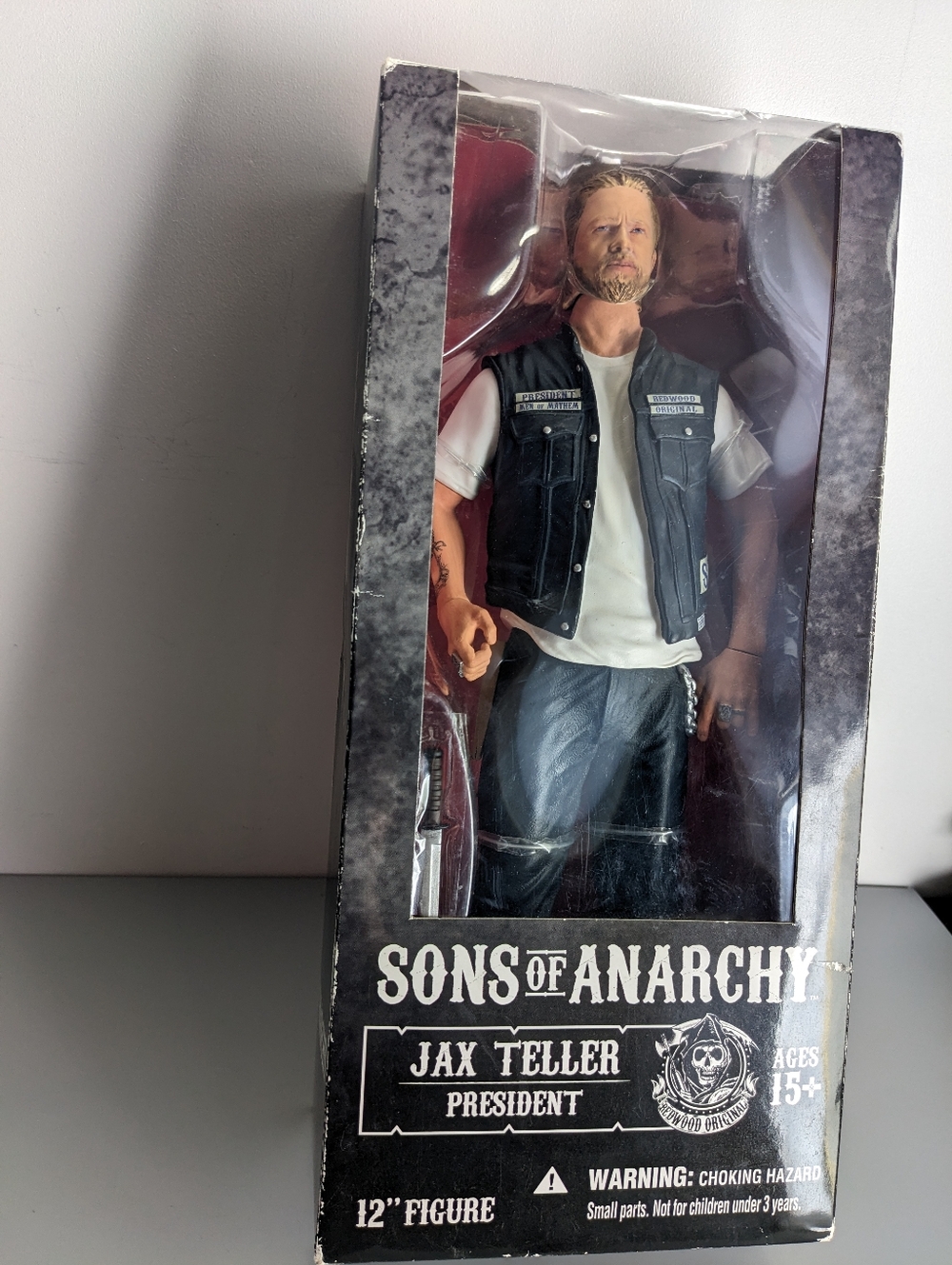 Mezco Sons Of Anarchy Jax Teller 12 Inch Figure 2014 Factory Sealed Boxed Rare